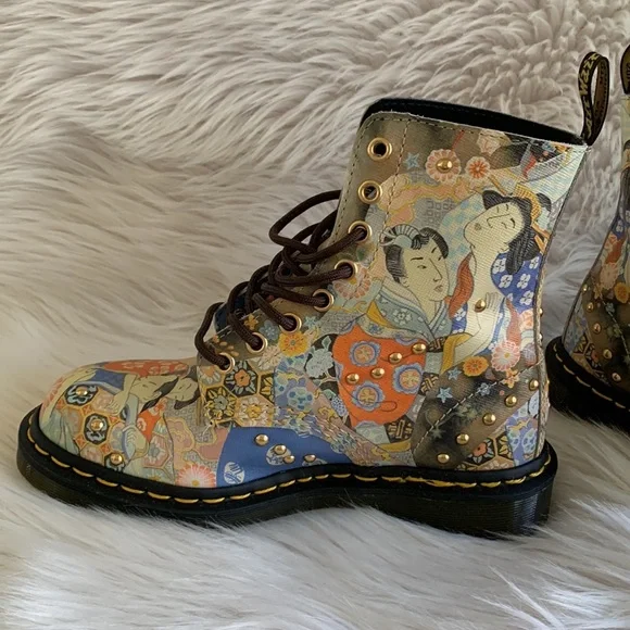 RARE Dr. Martens 1460 Pascal Eastern Art | US 6 - Picture 9 of 15